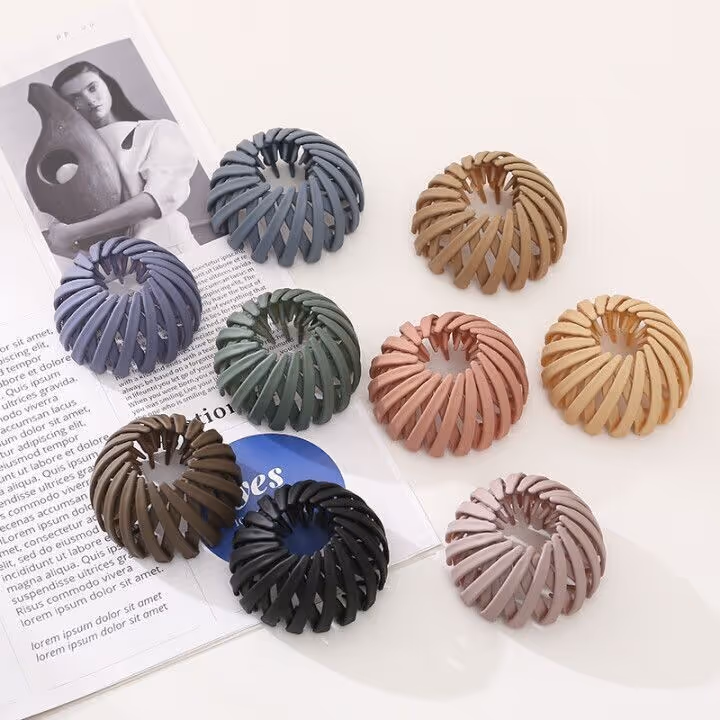 Bird's Nest Plate Hairpin